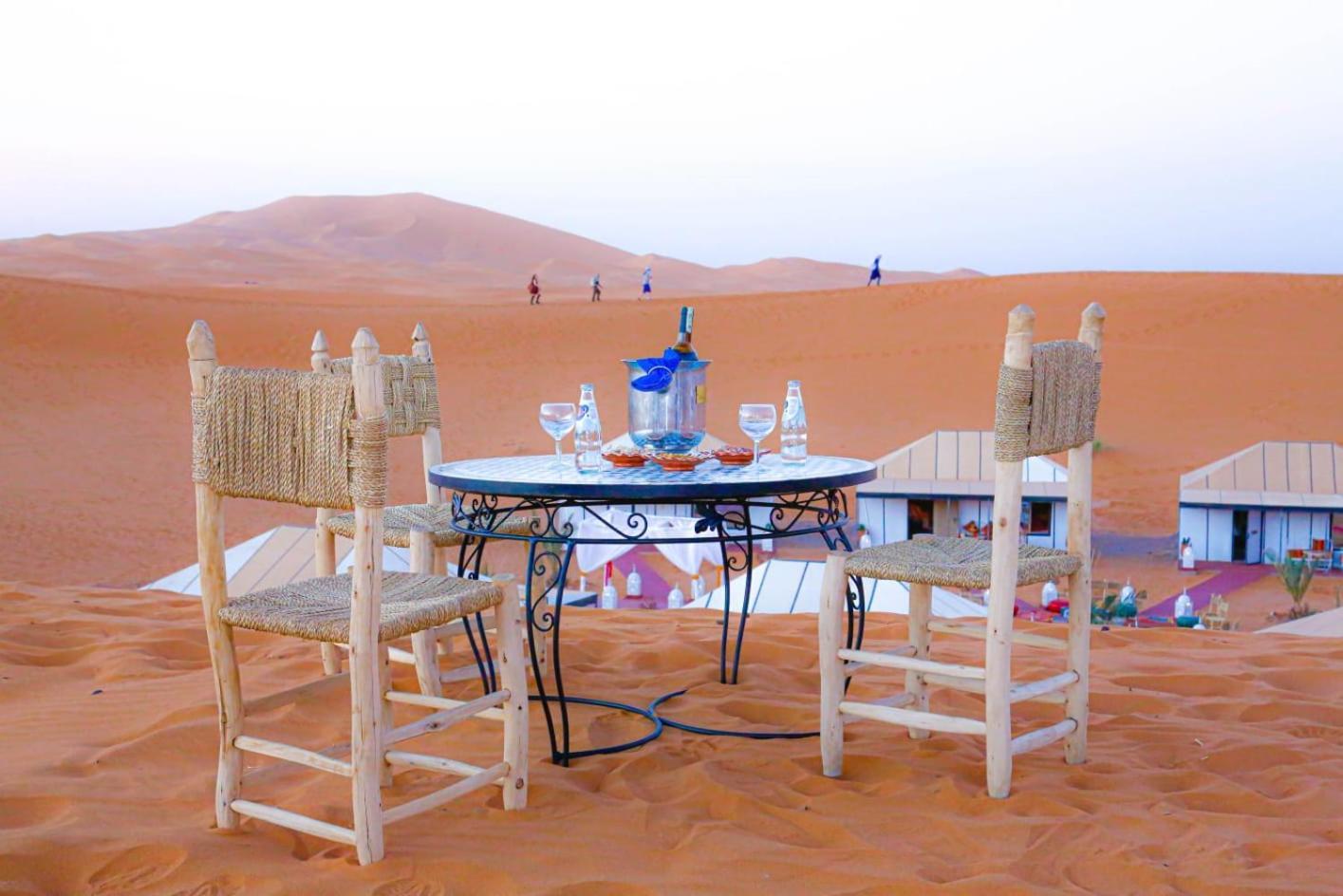 Aladdin Merzouga Camp Exterior foto